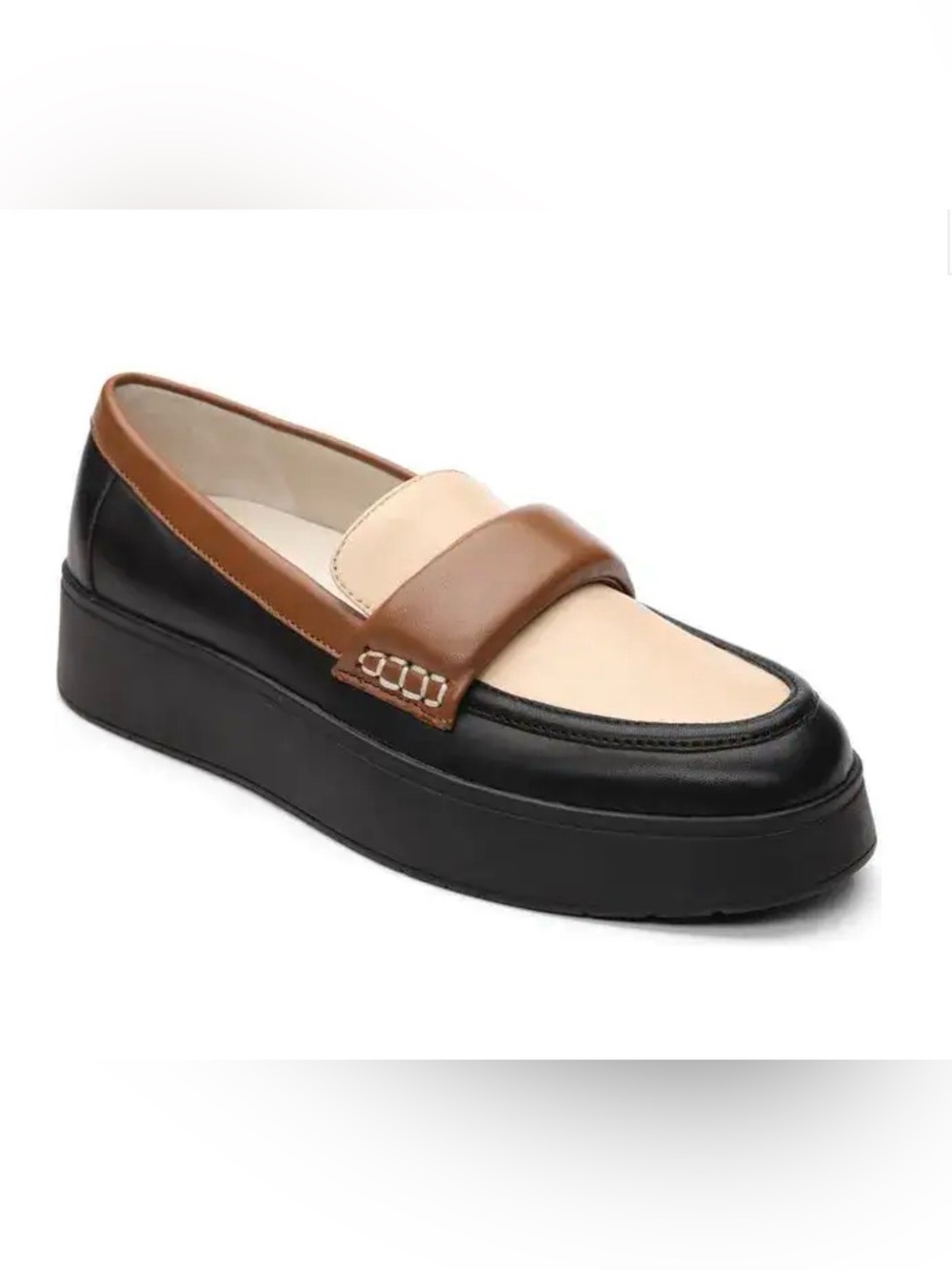 SANCTUARY Peacemaker Platform Work Wear Interview Outfit Academia loafer 9